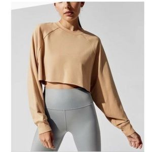 Alo Yoga Double Take Pullover size Large